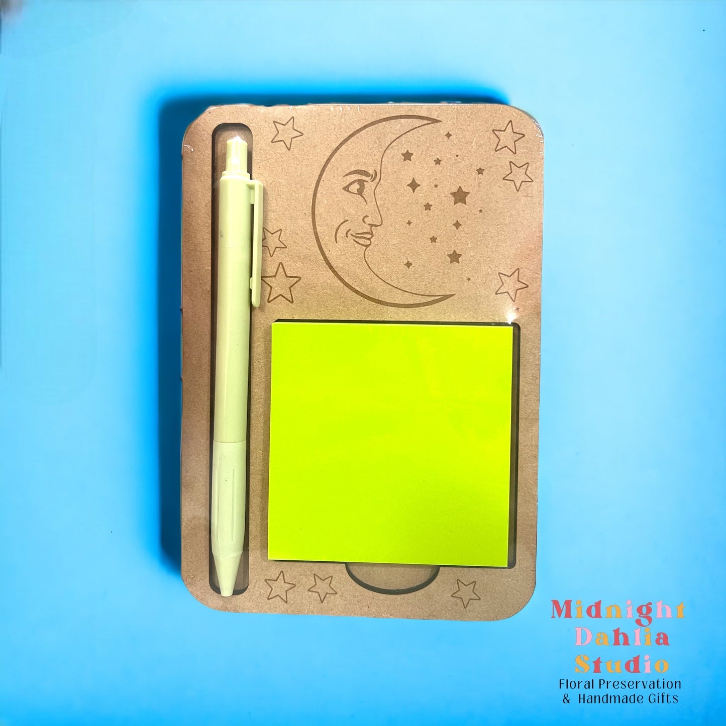 Sticky Note and Pen Holder Combo