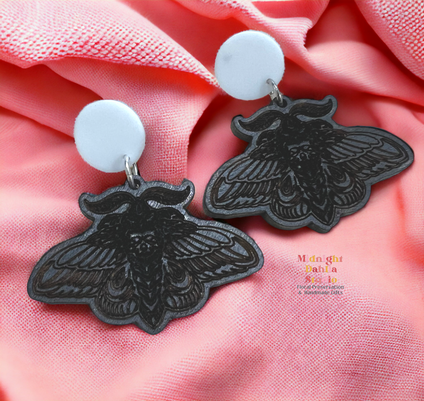 Traditional Tattoo Painted Dangle Earrings | ON SALE