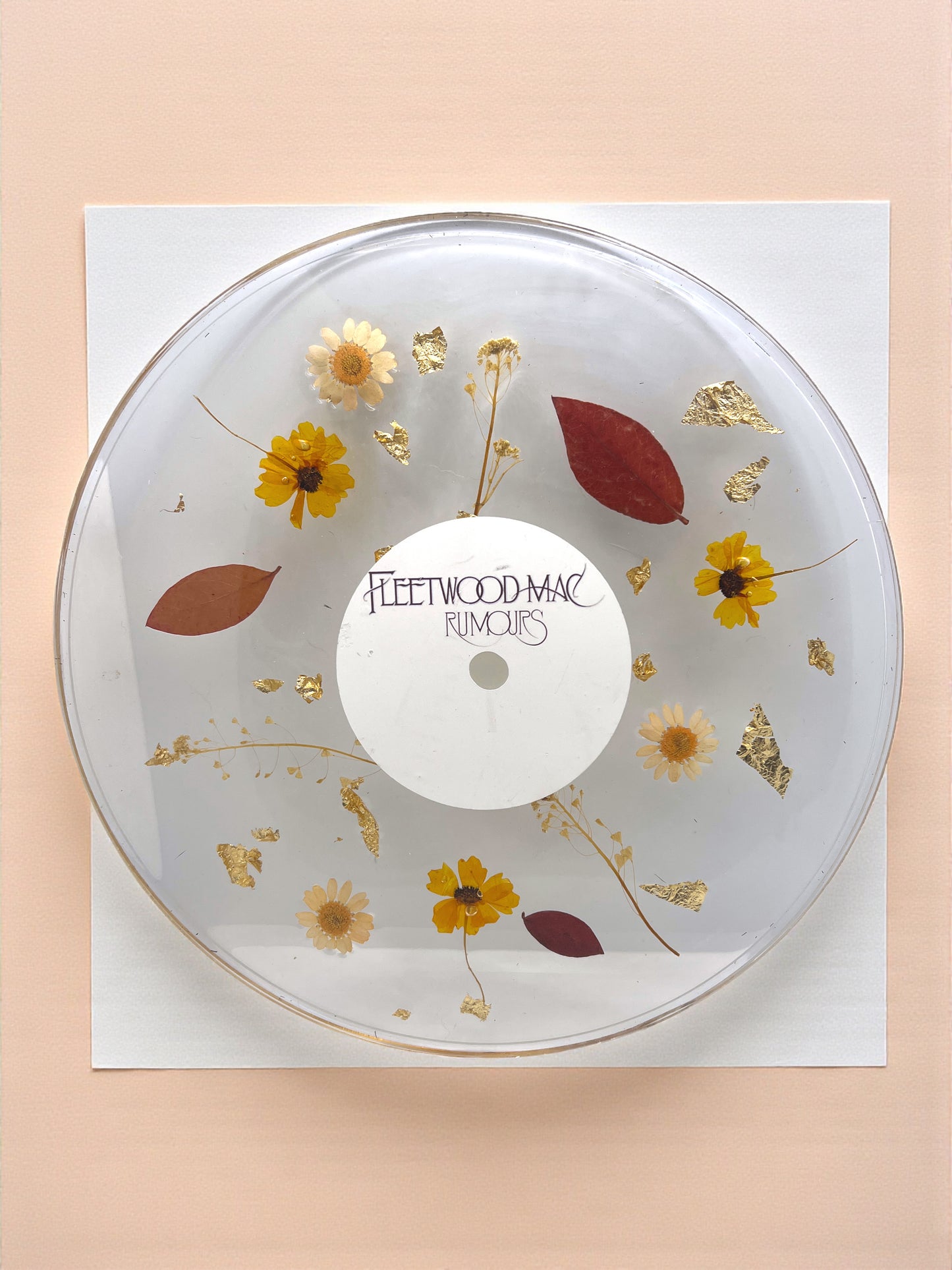 Pressed Flower Record | Fleetwood Mac