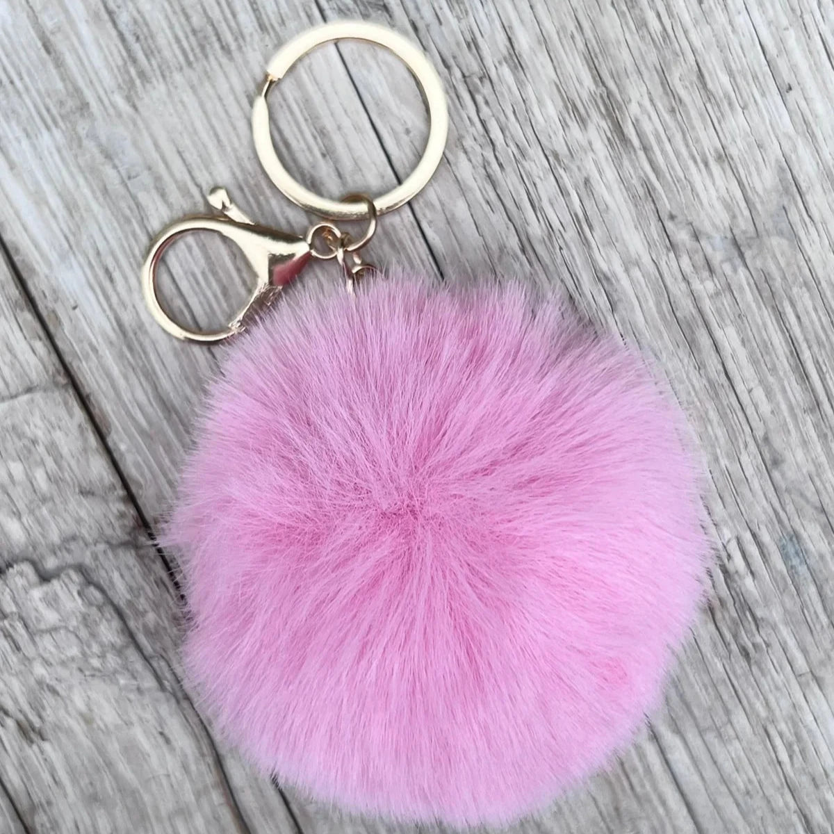 Pom Pom Keychain