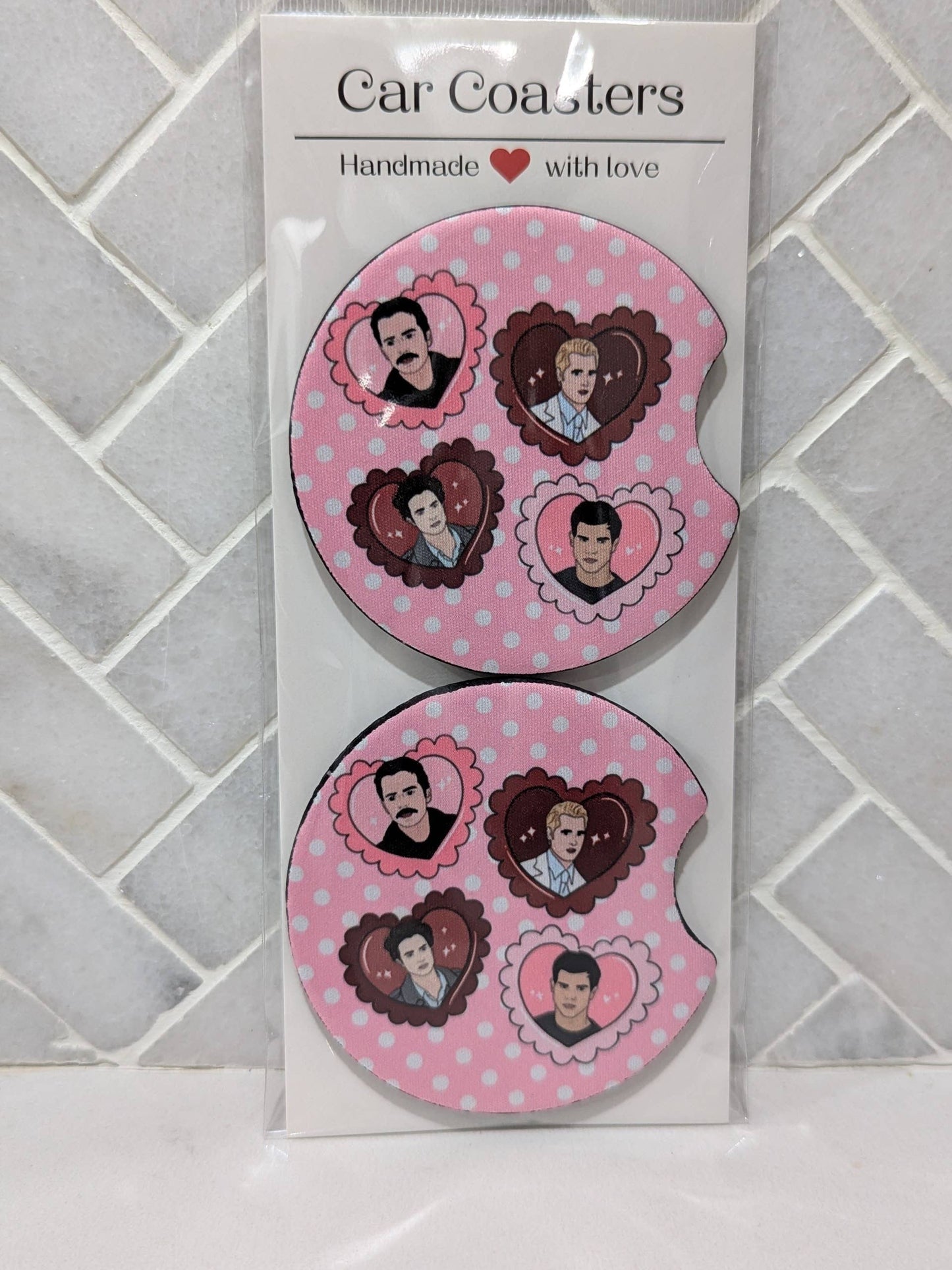 Men of Twilight Car Coasters