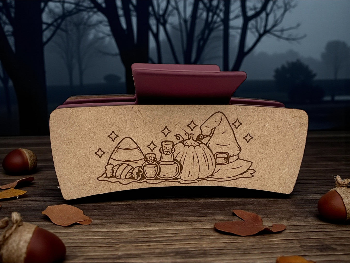 Hair Claw Clip | Medium | Halloween & Autumn