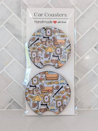 Friends Car Coasters