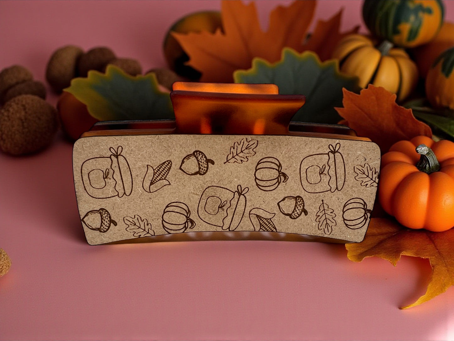 Hair Claw Clip | Medium | Halloween & Autumn