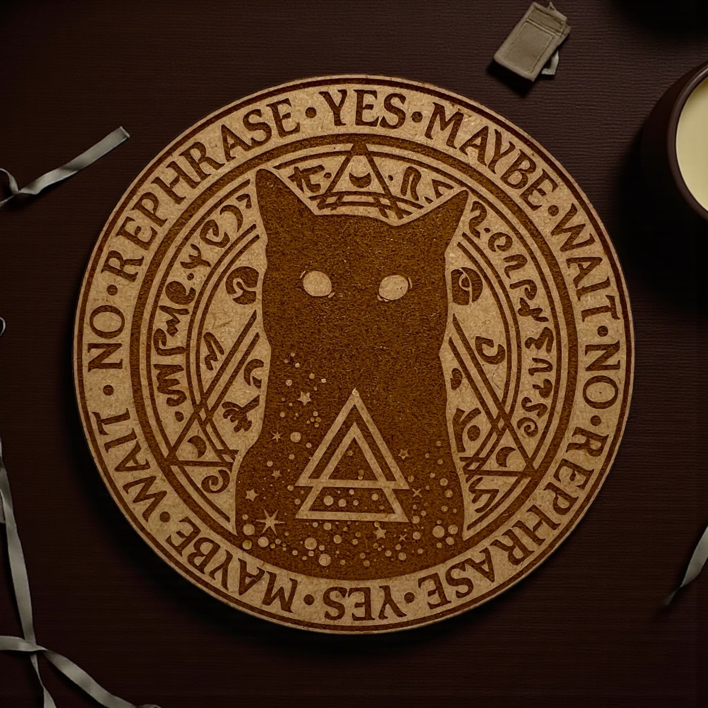 Laser Engraved Pendulum Board