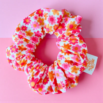 Scrunchie - Fall Florals *new & improved extra soft fabric*