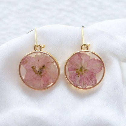 Pressed Flower Earrings | Real Flowers