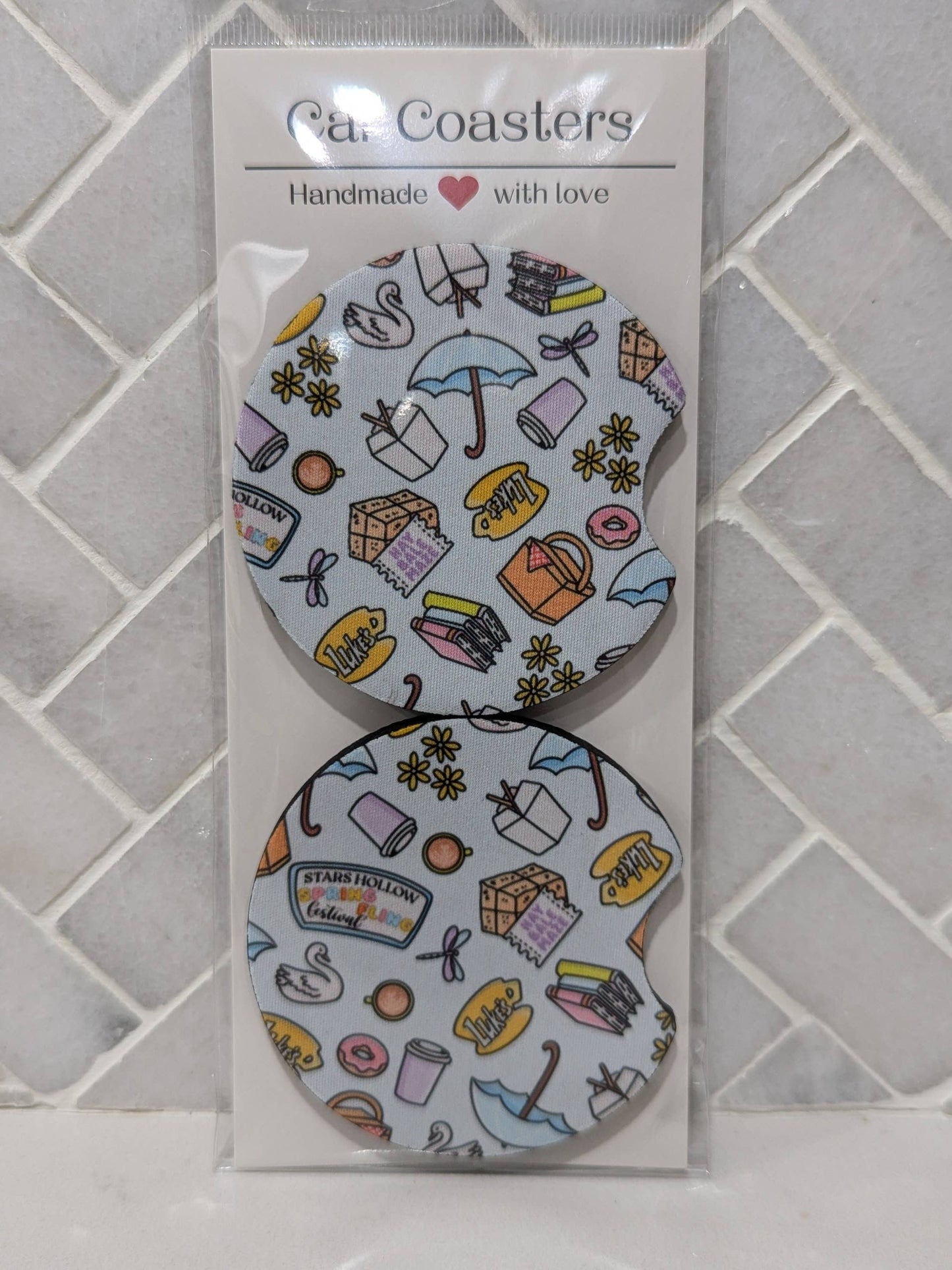 Gilmore Girls Inspired Car Coasters