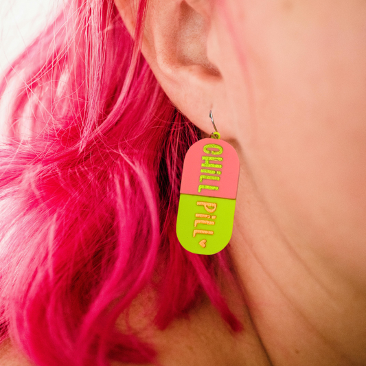 Chill Pill Dangles | ON SALE