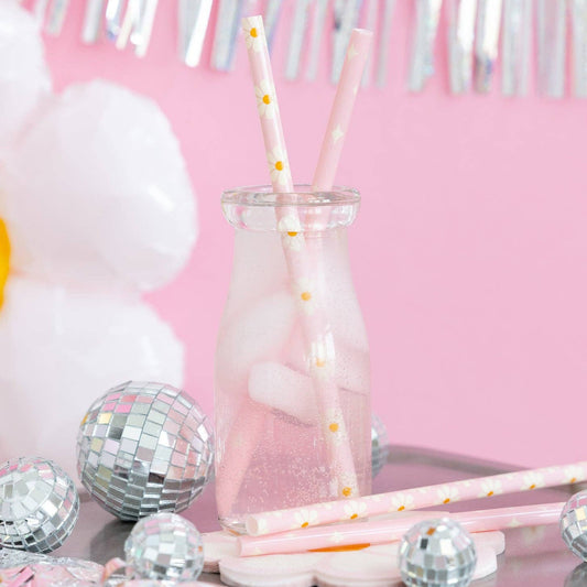 Disco Daisy Reusable Straws