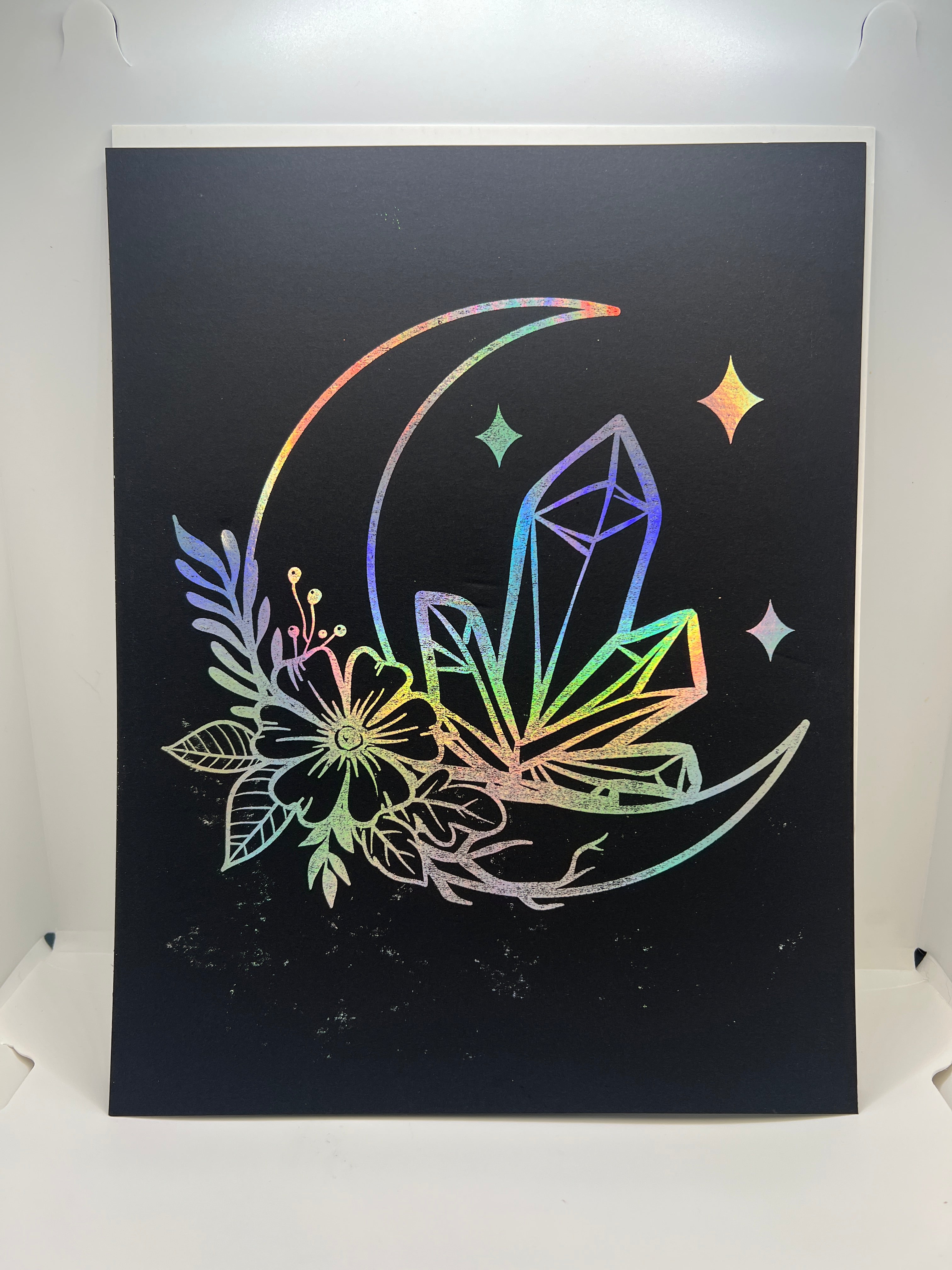Foil Art Print – Midnight Dahlia Studio