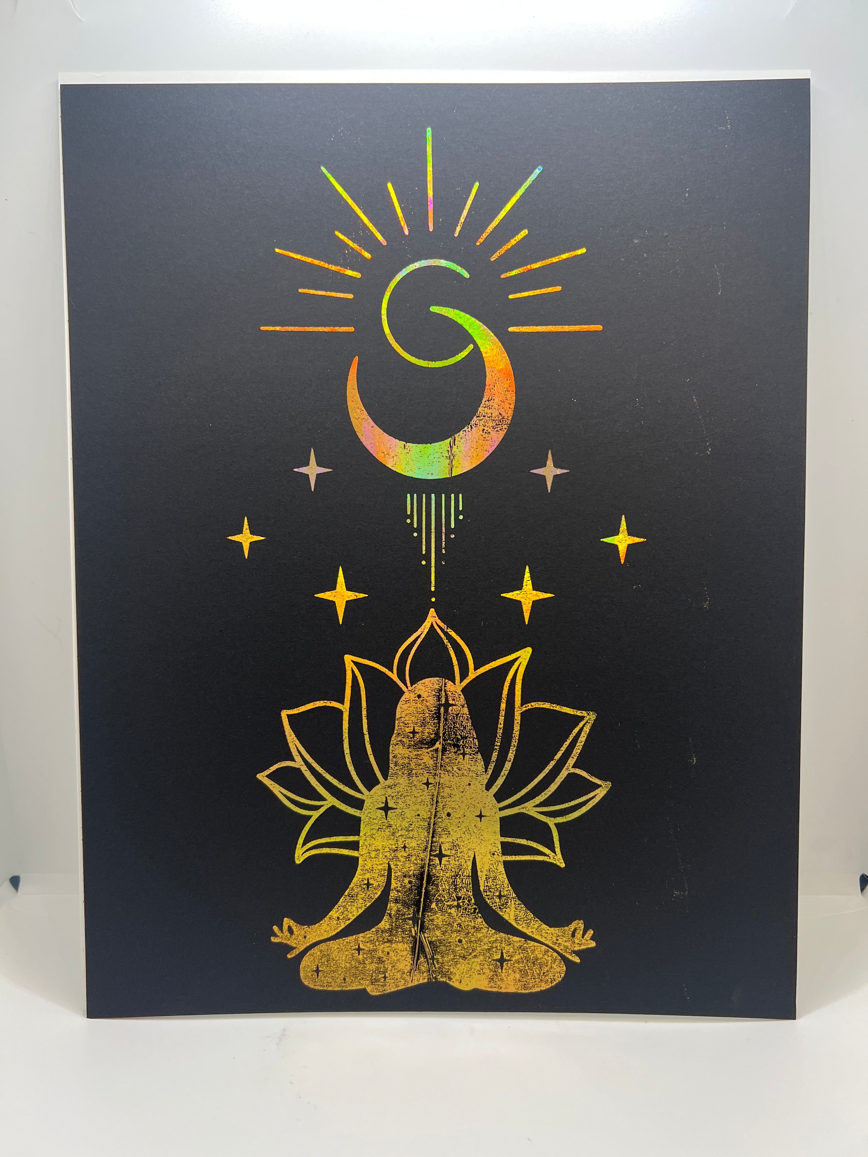 Foil Art Print – Midnight Dahlia Studio