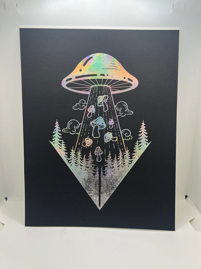 Foil Art Print