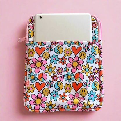 E-reader / Tablet Sleeve | Funky Floral