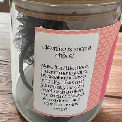 Cleaning Token Jar For Neurodivergents, Overwhelmed, and Chronically Clean