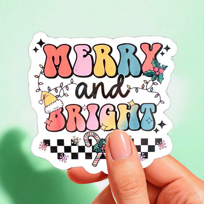 Merry & Bright Sticker