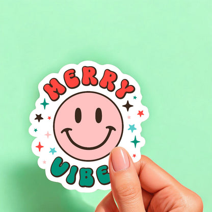 Merry Vibes Sticker