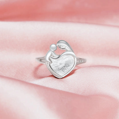 Mother Baby Keepsake Ring | 14K Gold