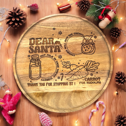 Snacks For Santa Tray