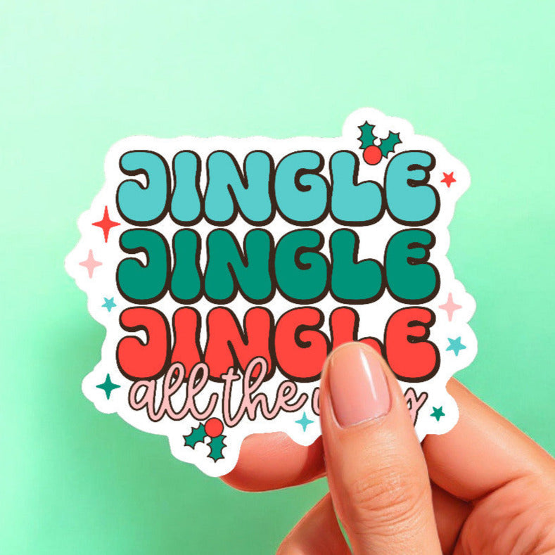 Jingle All the Way Sticker