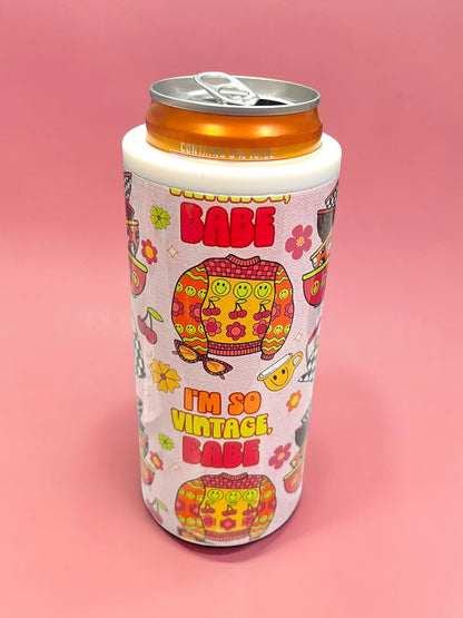 Slim Can Cooler | So Vintage Babe